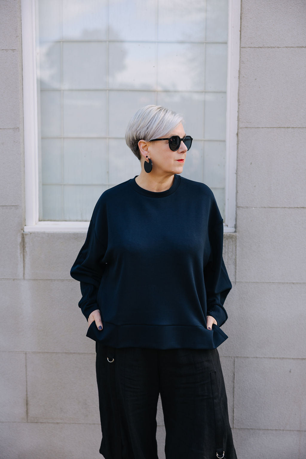 Cup Of Joe Elina Sweater - Navy