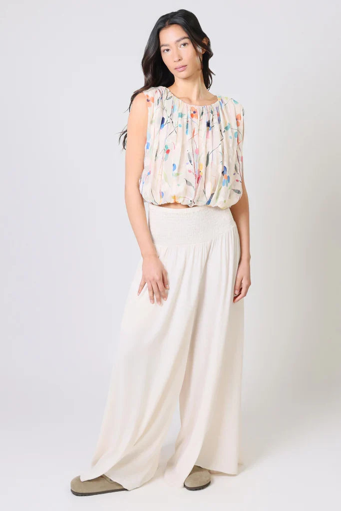 Splendour & Sass Falls Top - Cream