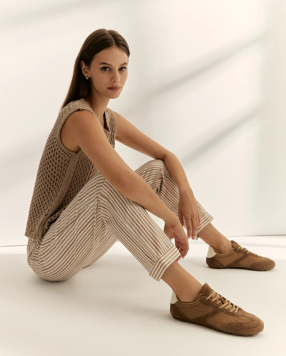 Paz Torras - Straight Leg Stripe Pant