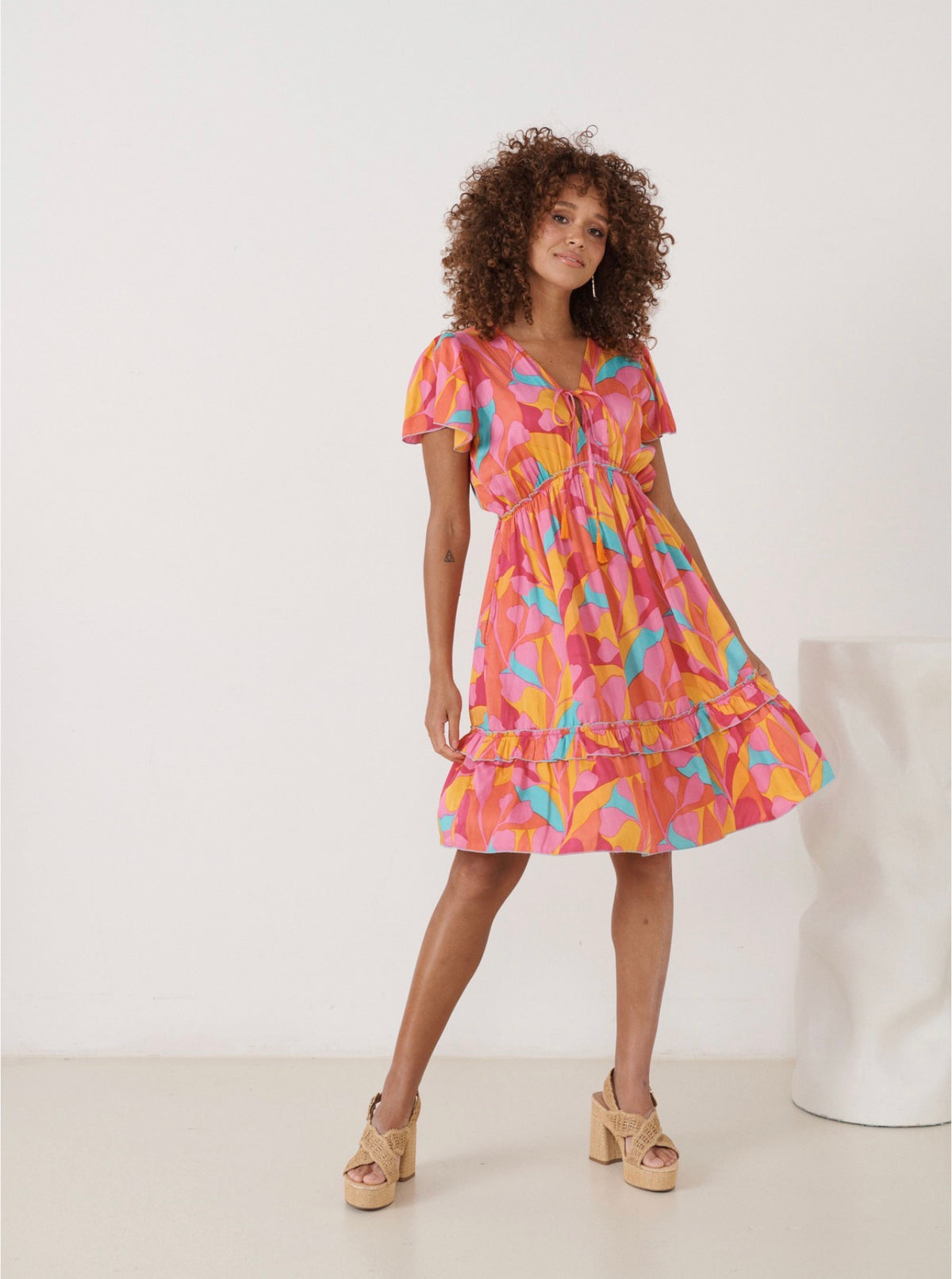 Florencia Phils Ruffle Dress
