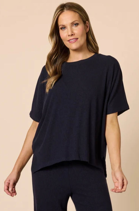 Le Lounge Top- Navy