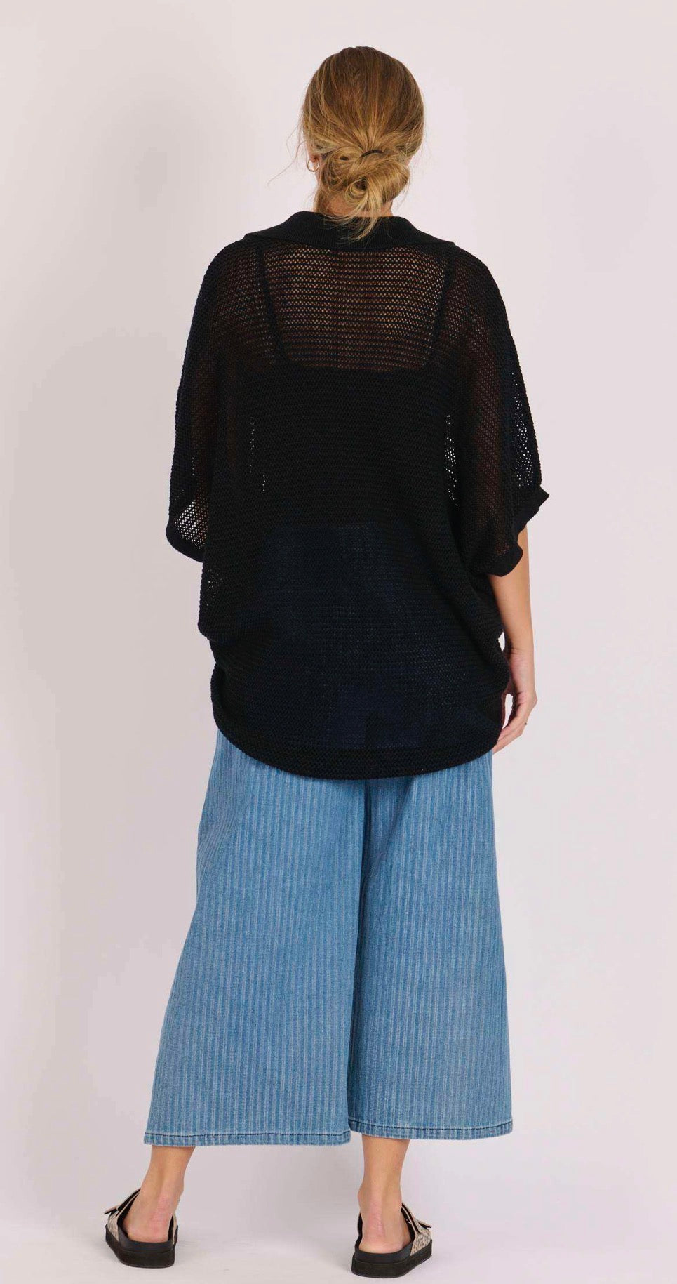 Batwing Knit Top