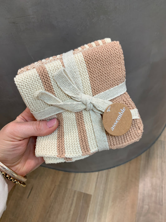 Amy Cotton Knit Cloth- Clay