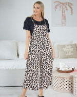 Leopard Overall - Cream/Leopard