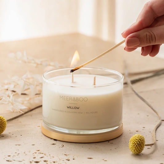 Willow Gold Lid Soy Candle