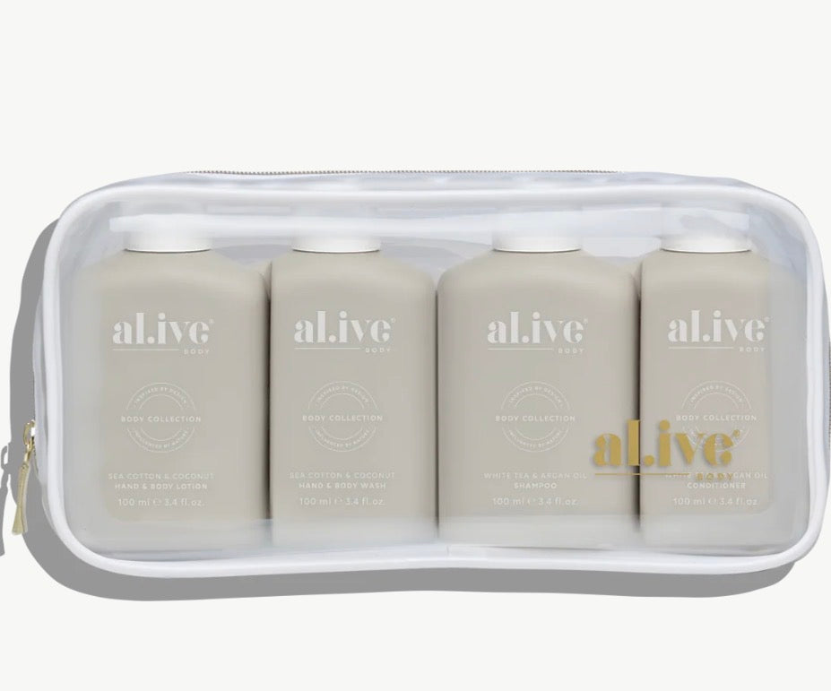 NEW Alive Body Hair & Body Travel Pack