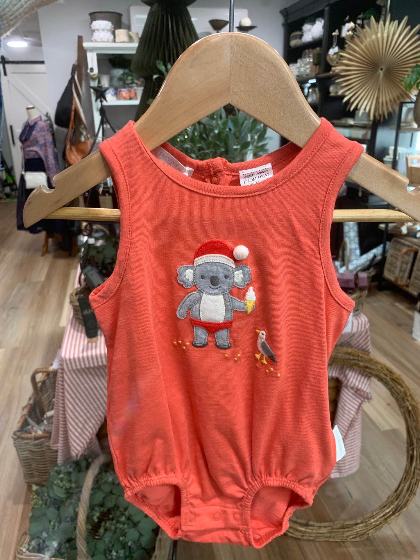 Koala Santa Bodysuit