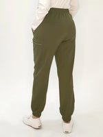 Tracey Zip Pocket Pant - Khaki