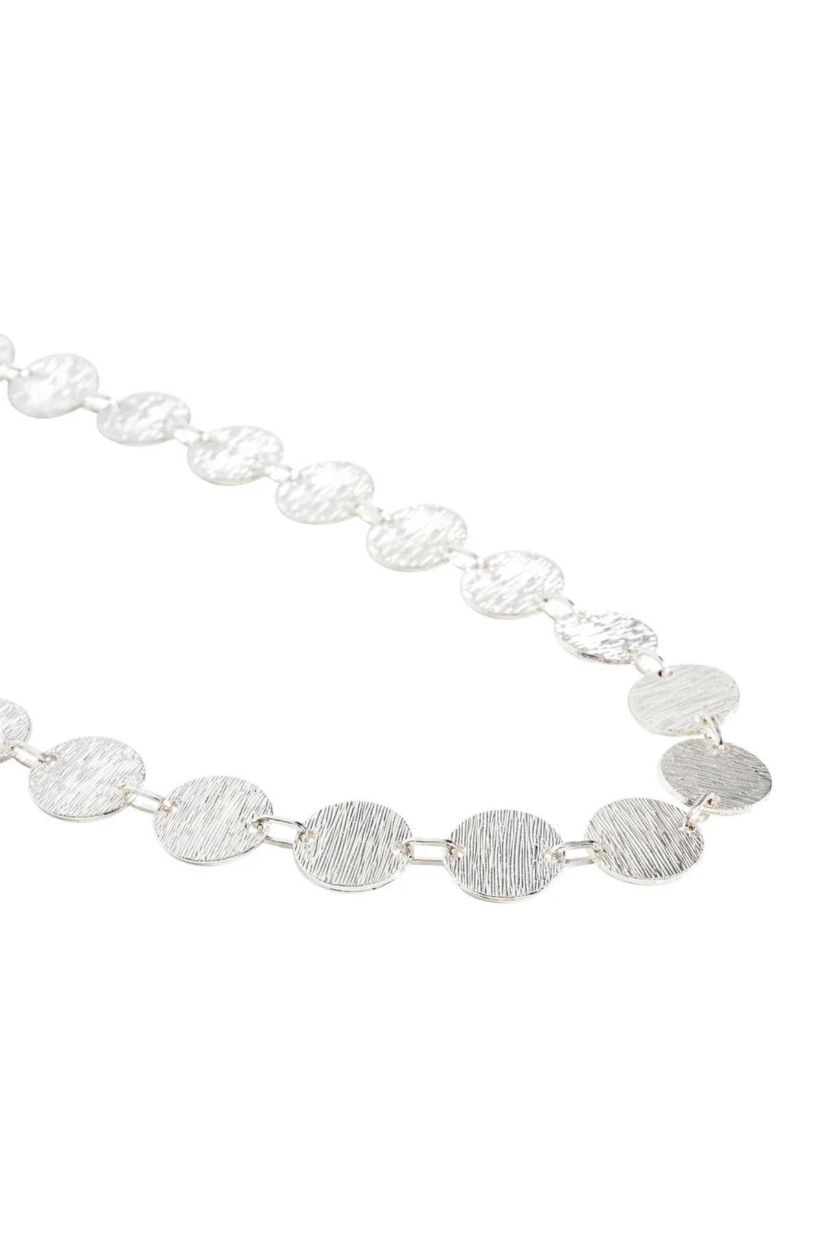 Tala Token Necklace- Silver