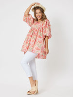 Threadz Torquay Top - Coral