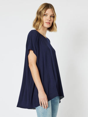 
            
                Load image into Gallery viewer, Serene Tee - Navy
            
        