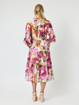 
            
                Load image into Gallery viewer, Maui Floral Dress - Berry
            
        