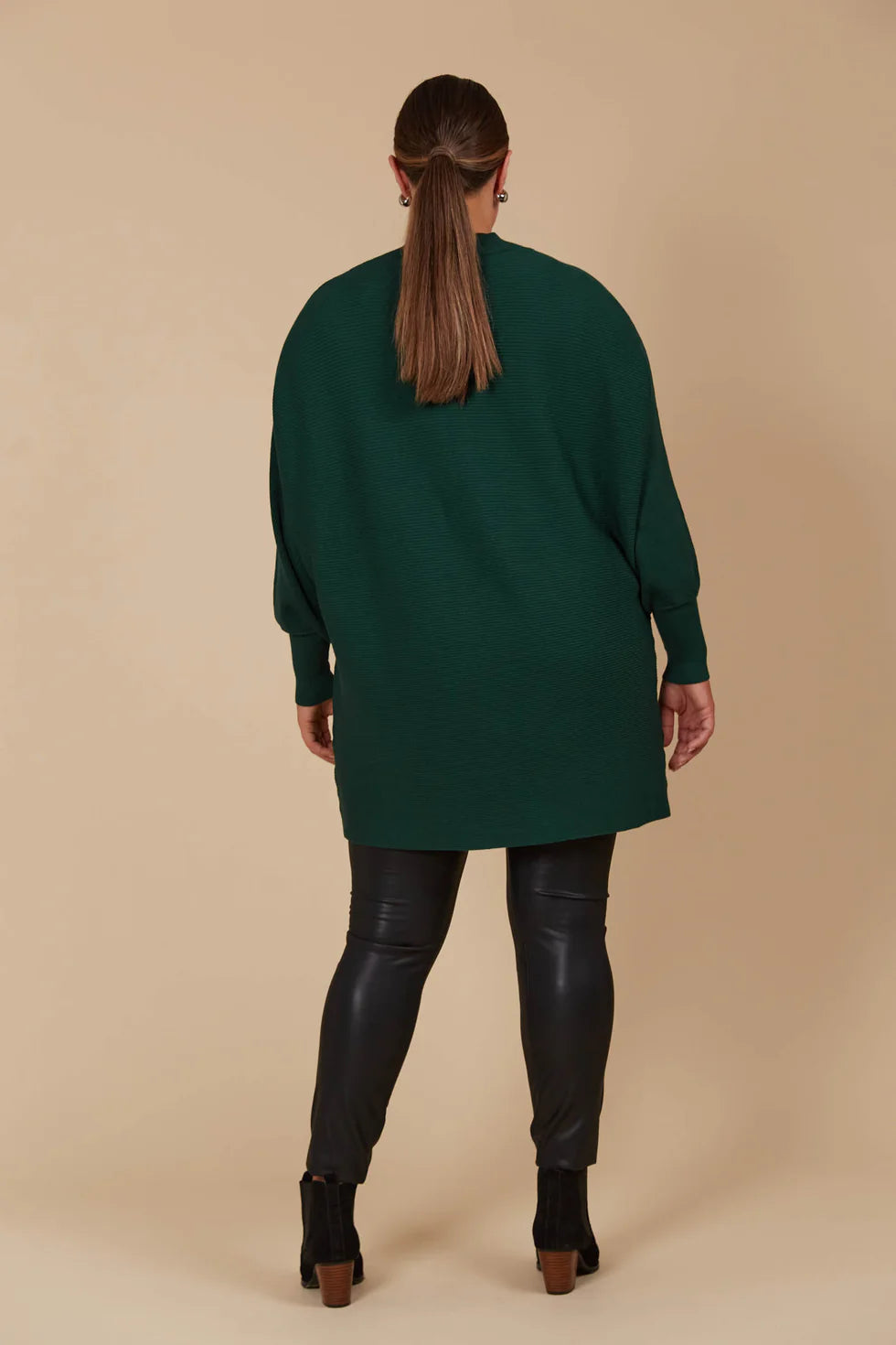 Juno relaxed Jumper Pine- One Size