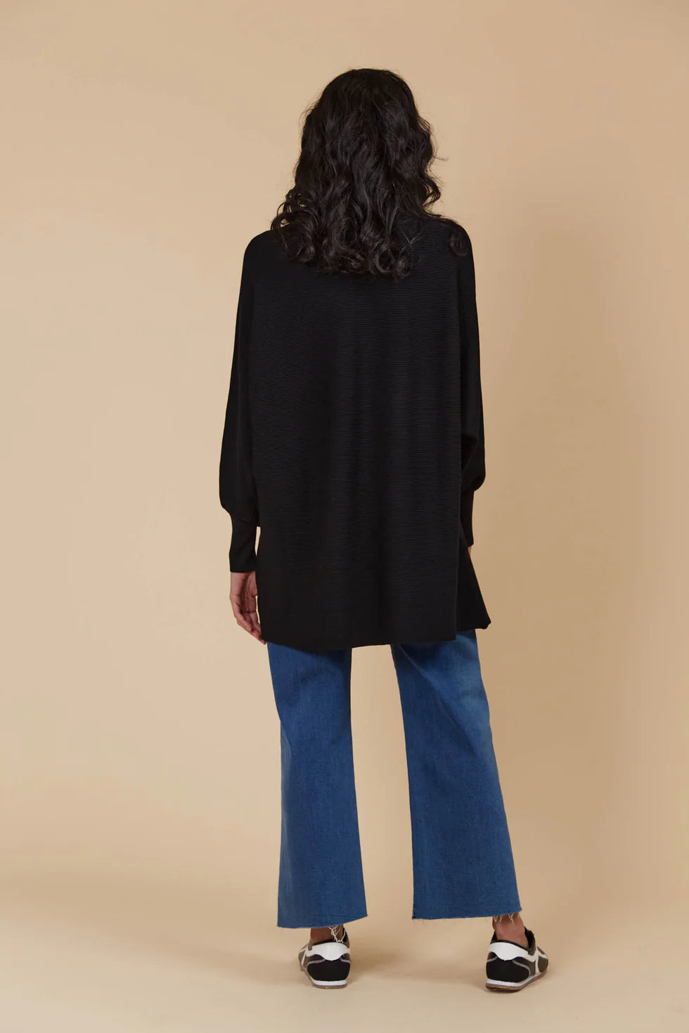 Juno Relaxed Jumper Onyx- One Size
