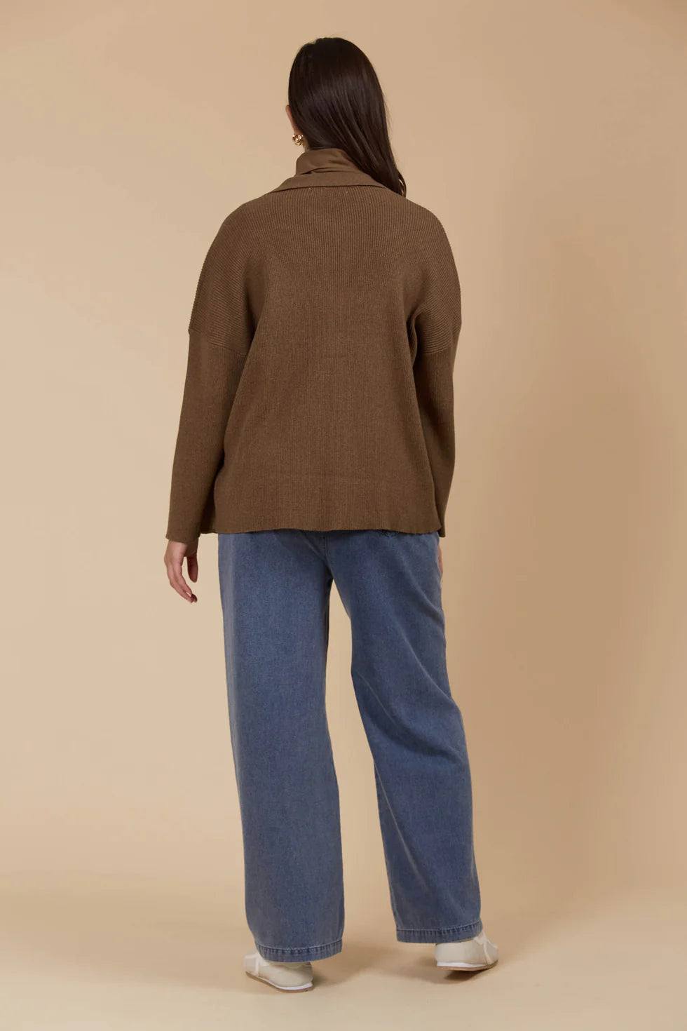 Tala Knit Shirt- Toffee