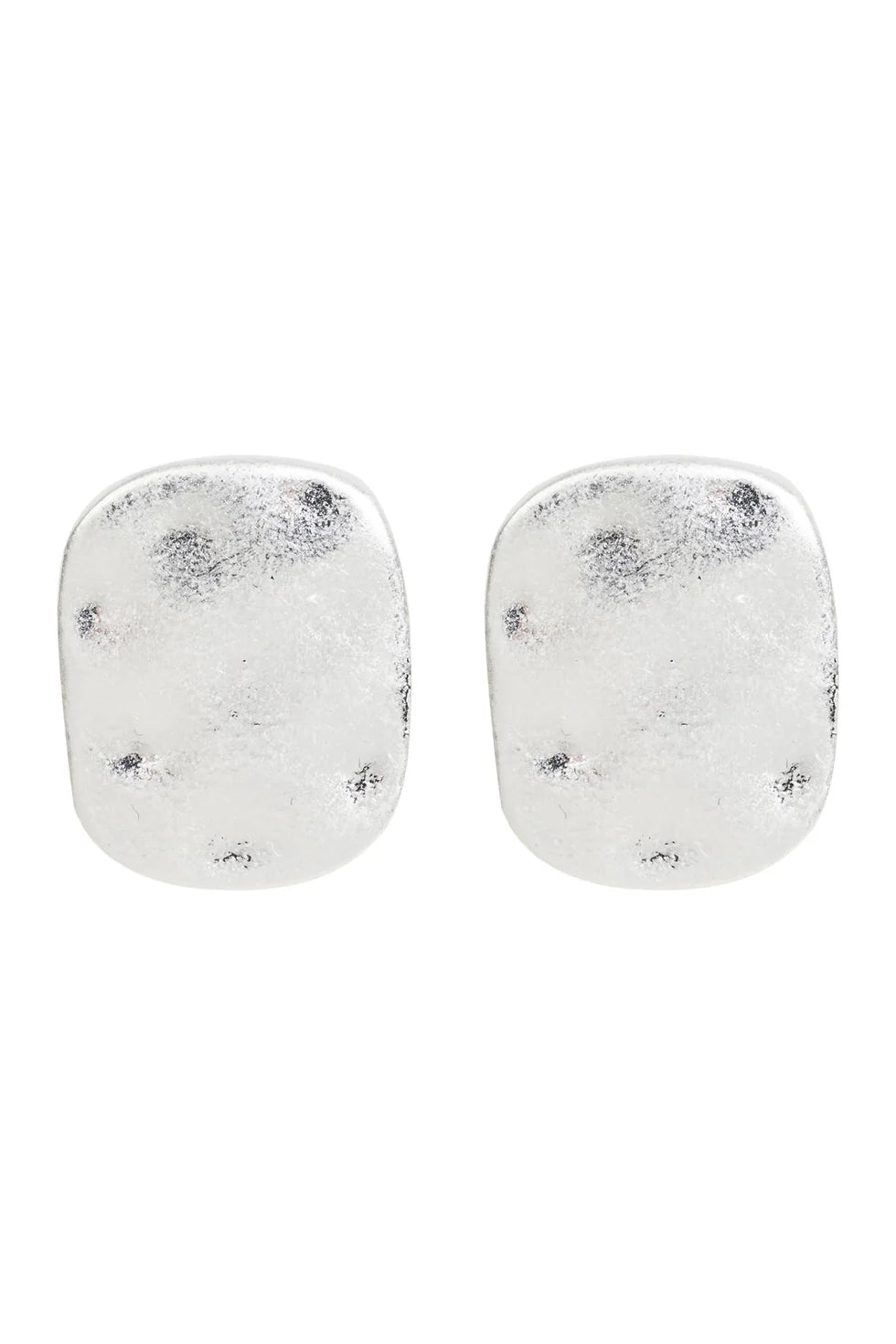 Selene Earring- Silver dimple