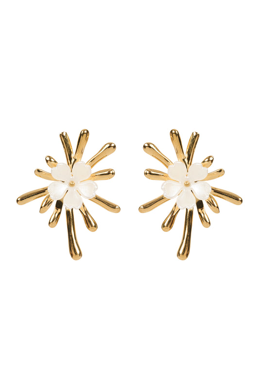 Oline Flower Earring- Flower Burst