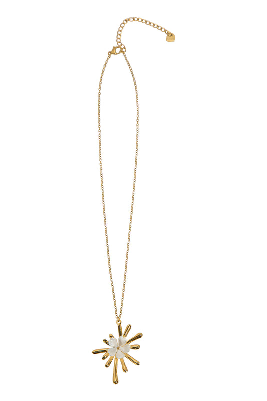 Oline Necklace- Flower Burst