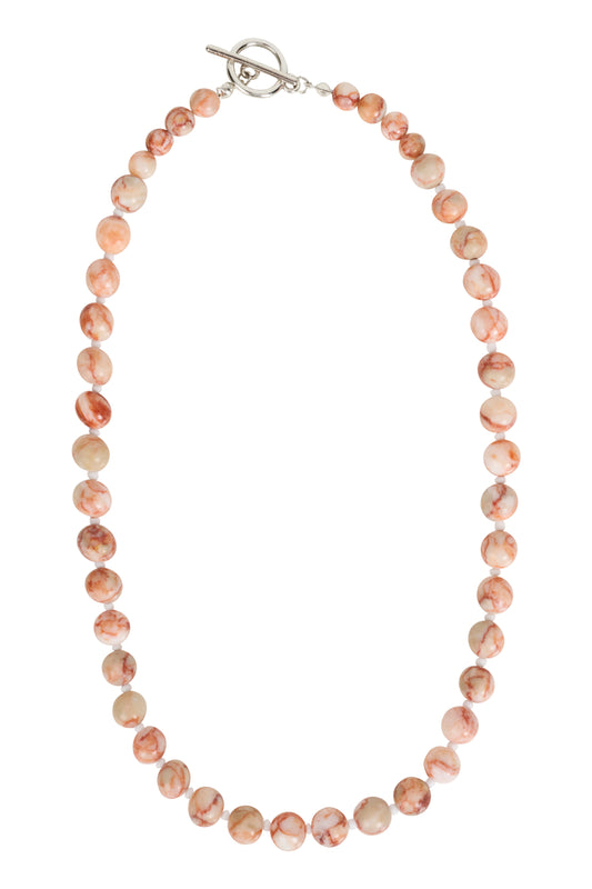Wilma Necklace- Pink