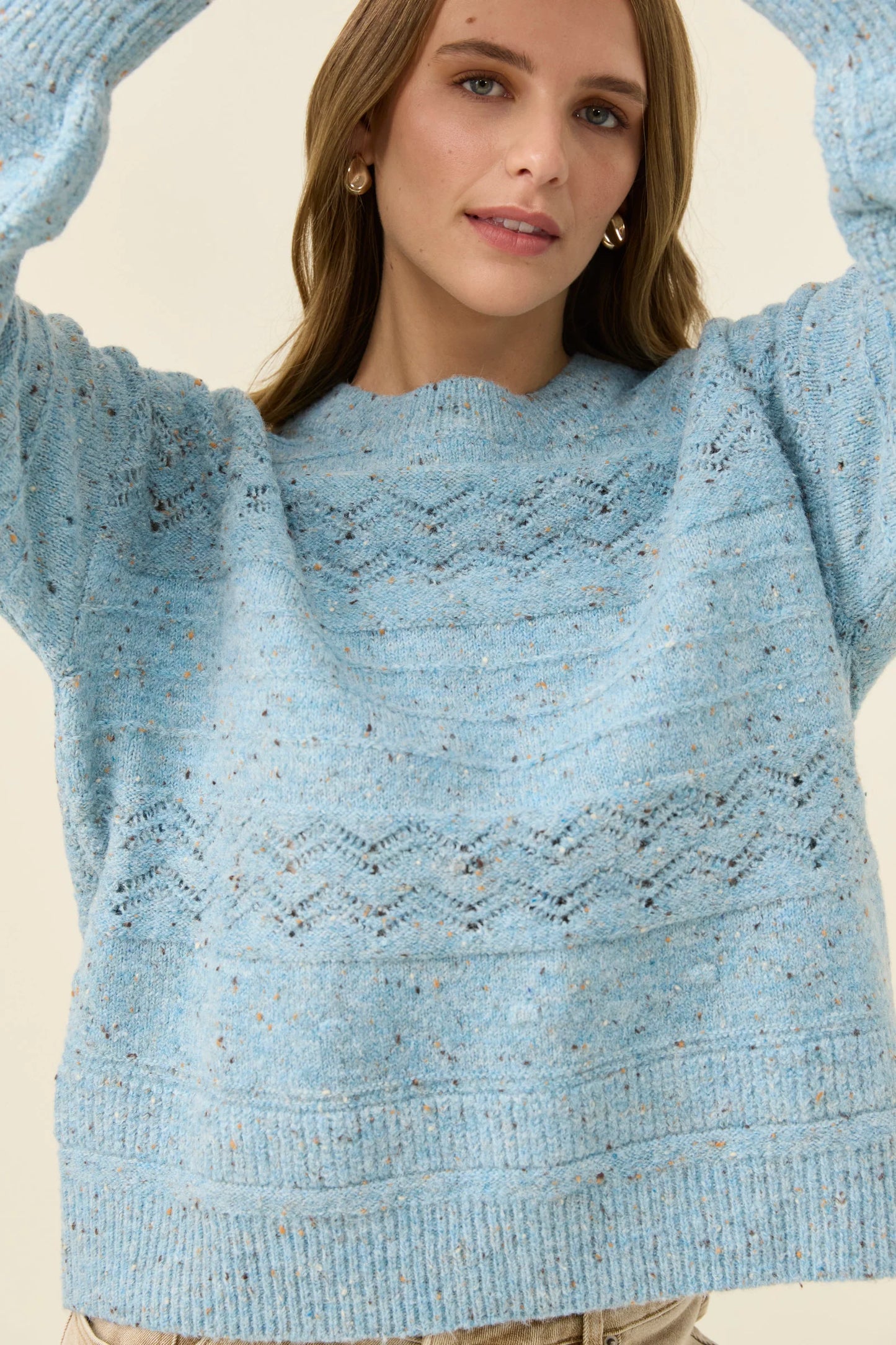 Mckenna Jumper - Ice Blue