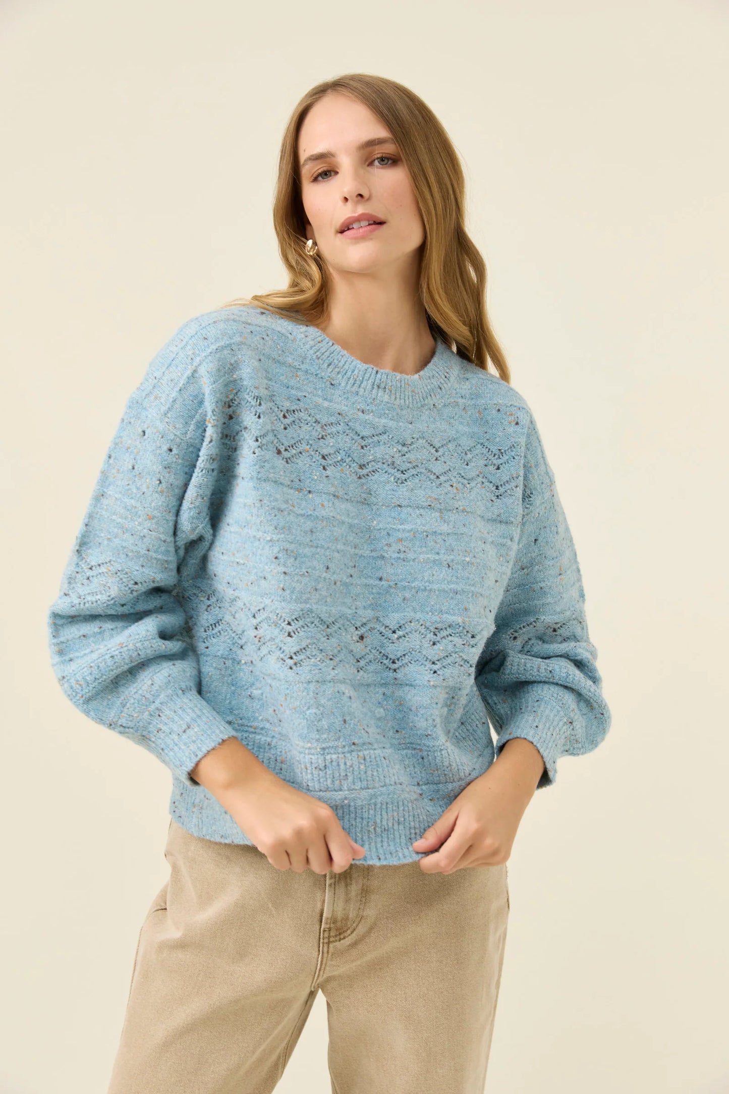 Mckenna Jumper - Ice Blue