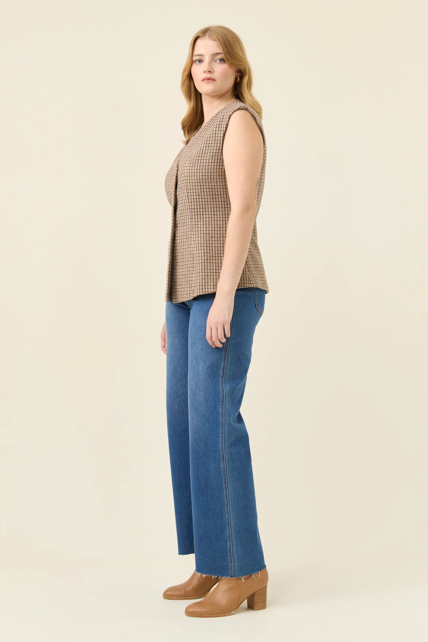 Cassidy Vest - Taupe