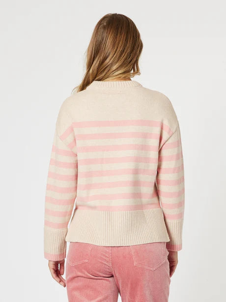 Tempo Knit - Blush/Natural