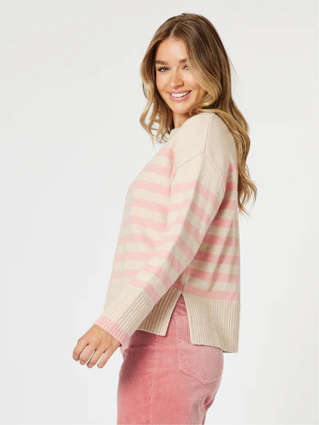 Tempo Knit - Blush/Natural