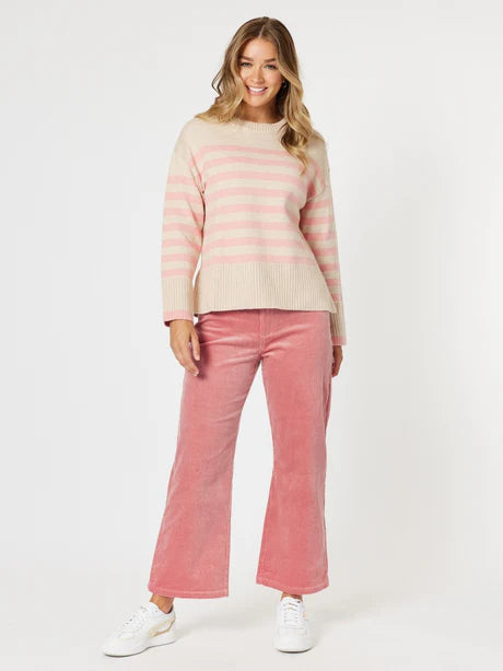 Tempo Knit - Blush/Natural