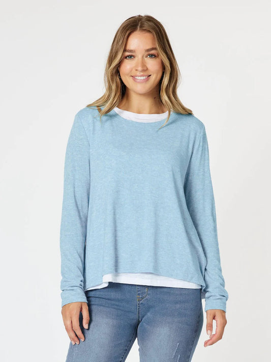 Alice 2in1 Knit - Blue