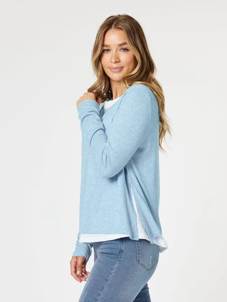 Alice 2in1 Knit - Blue