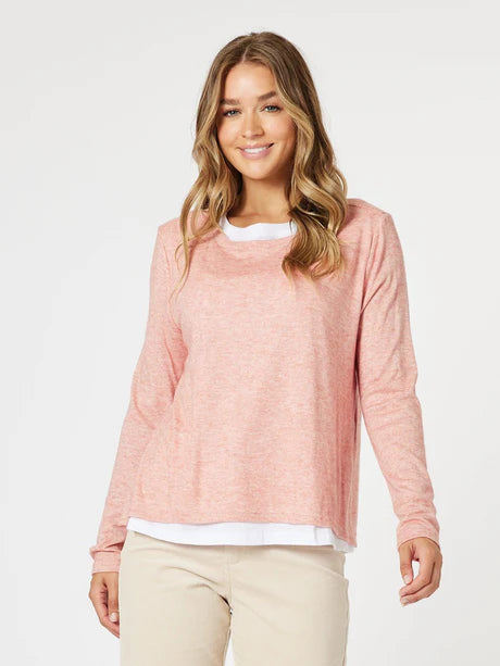 Alice 2in1 Knit - Coral