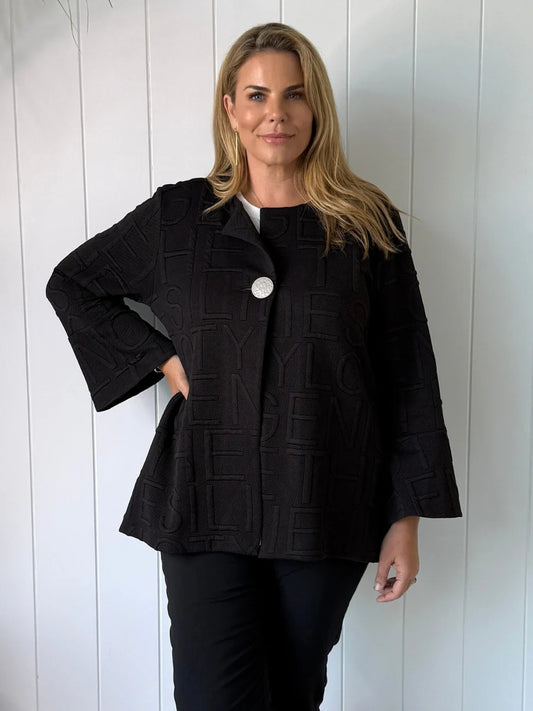 Script Jacket - Black