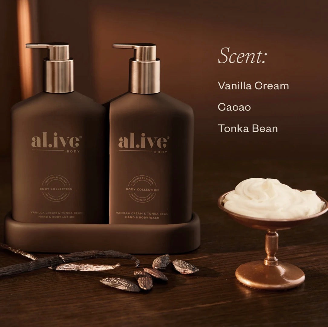 Al.ive Body Christmas Duo - Vanilla Cream & Tonka Bean