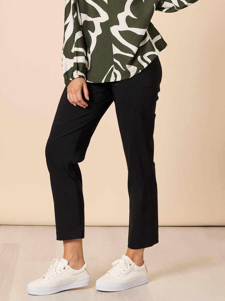 Evie Stretch Pant- Black