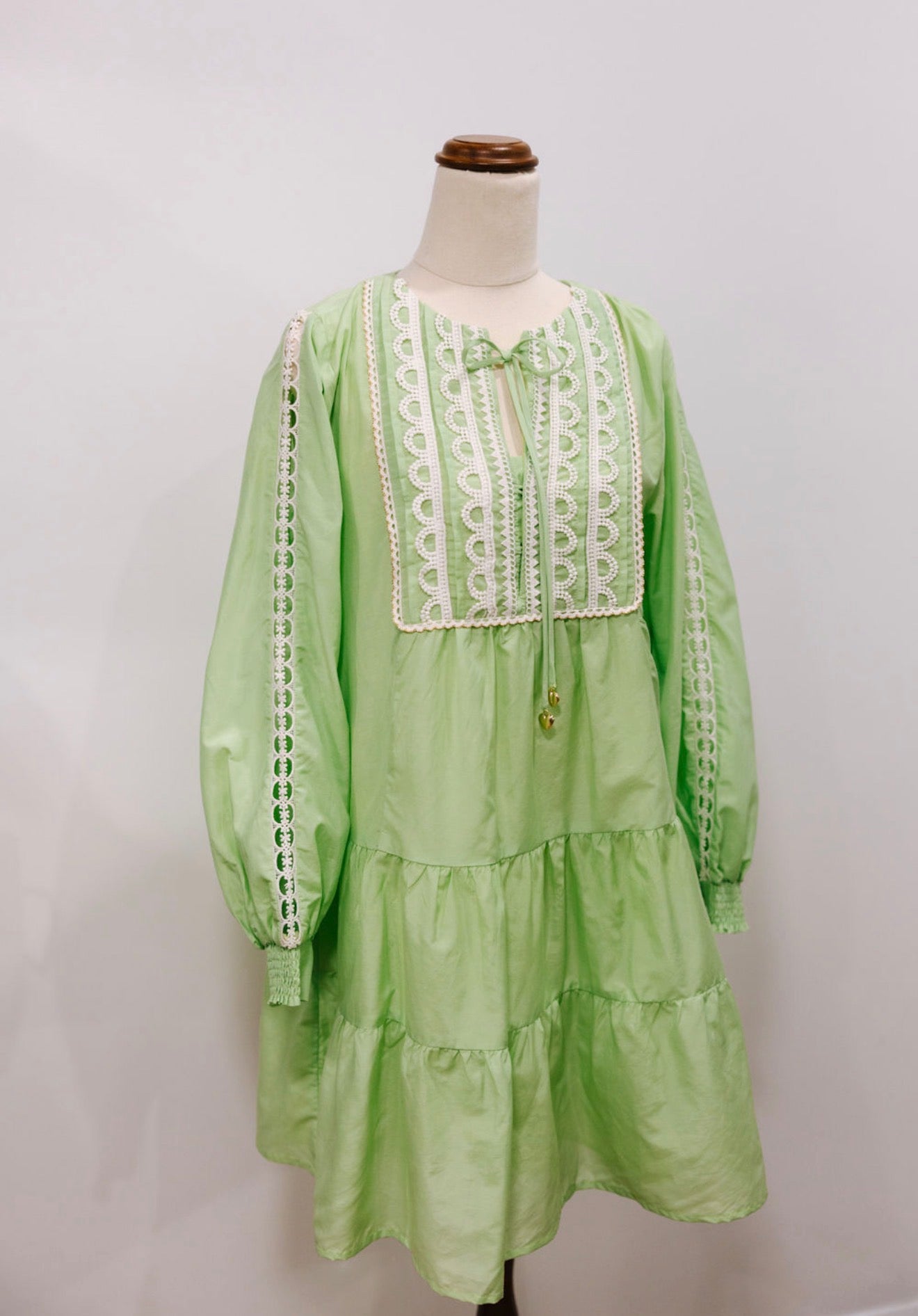 Emily Love Lock Reese Dress - Foam Green