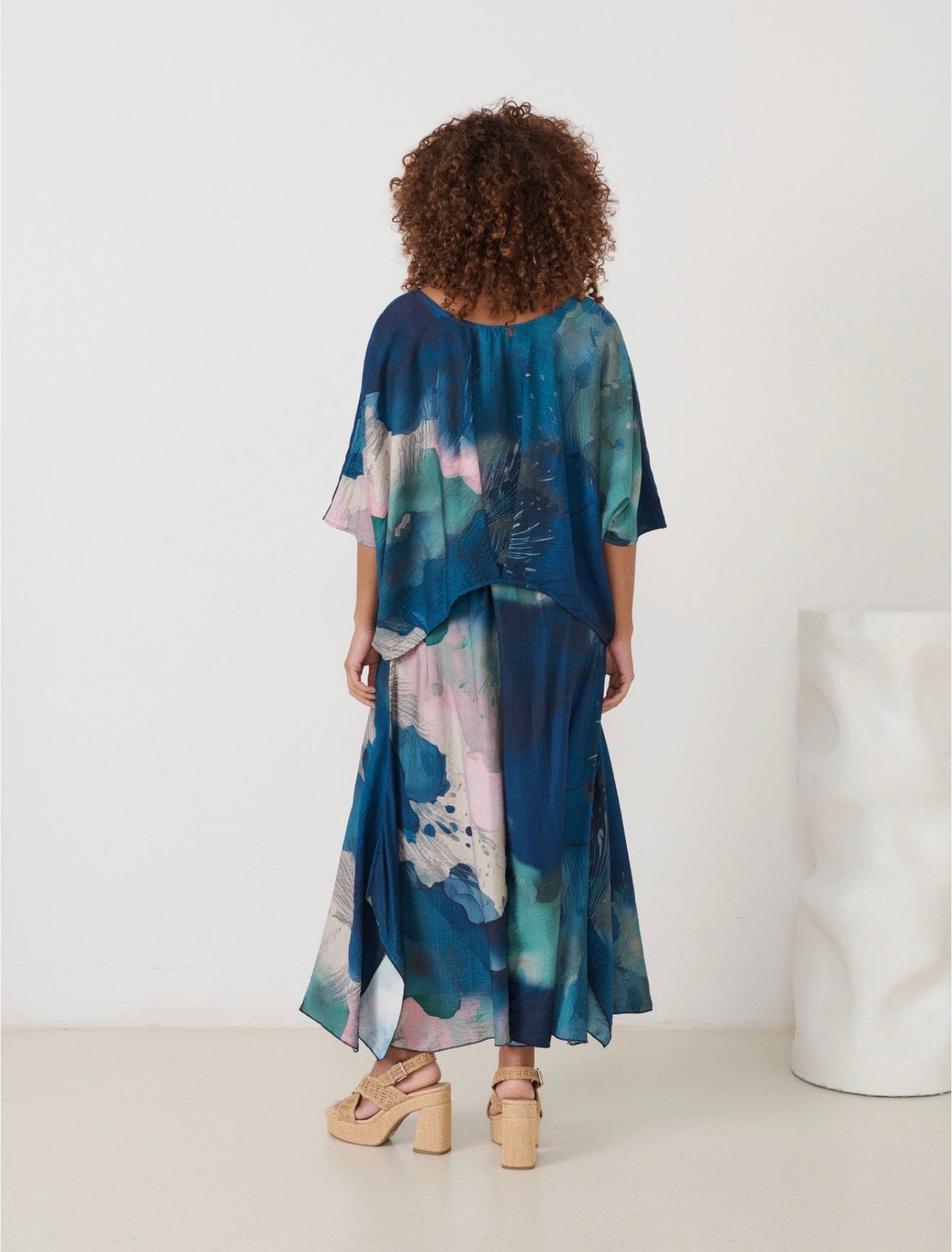 Florencia Phils Hem Pleat Blouse