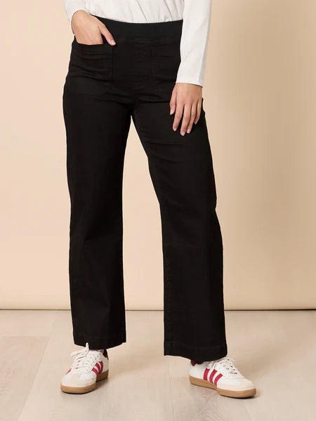 Carpenter Stretch Leg Jean- Black