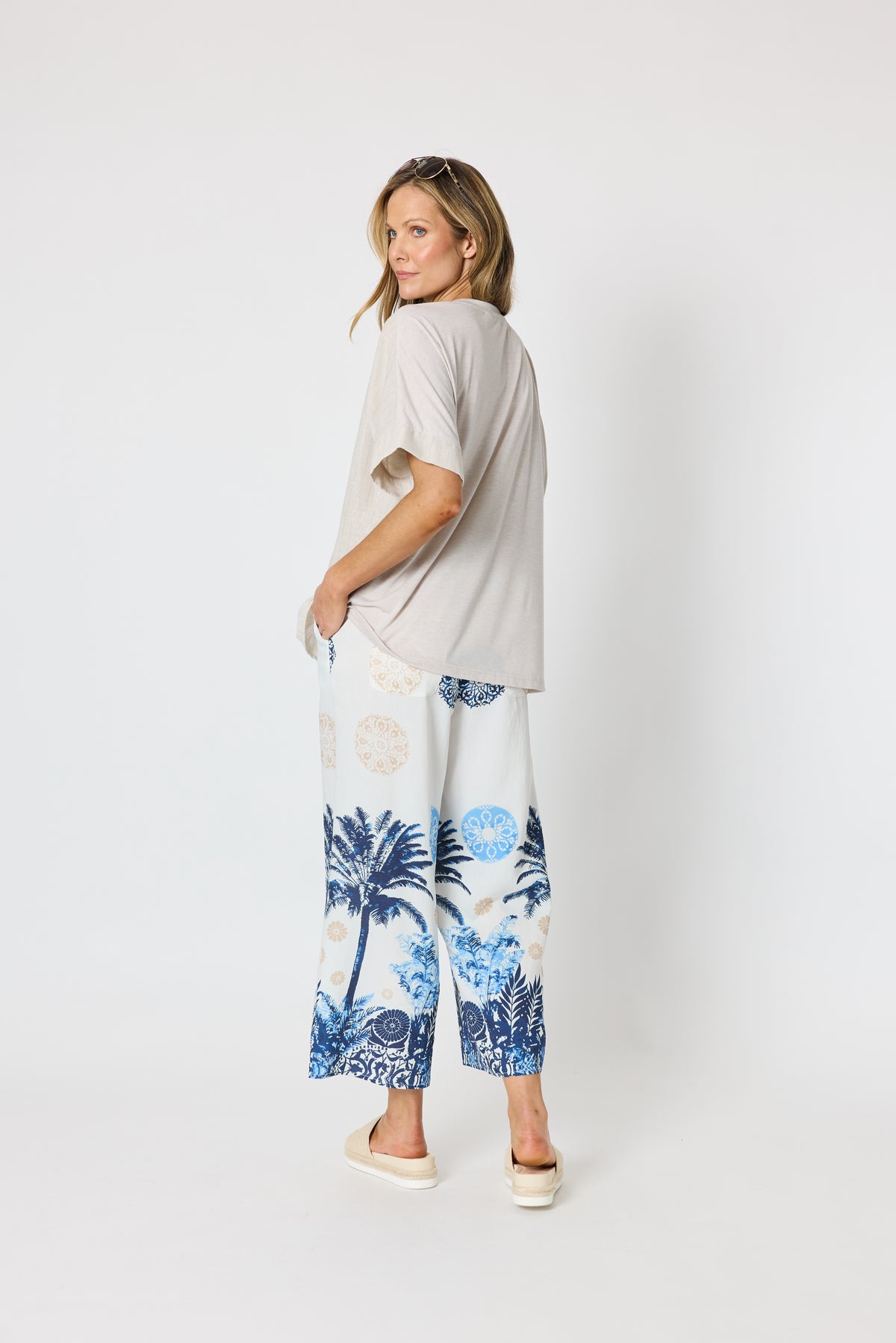 Riviera Relaxed Top - Natural