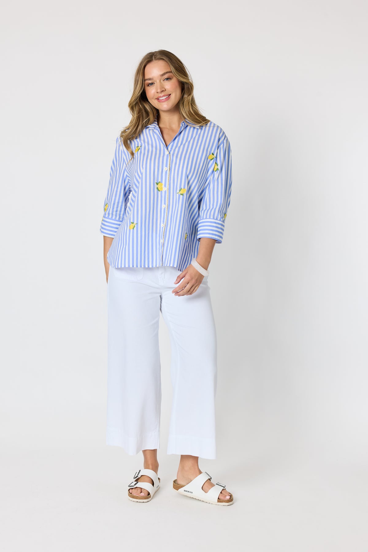 Spritz Stripe Top - Blue/White