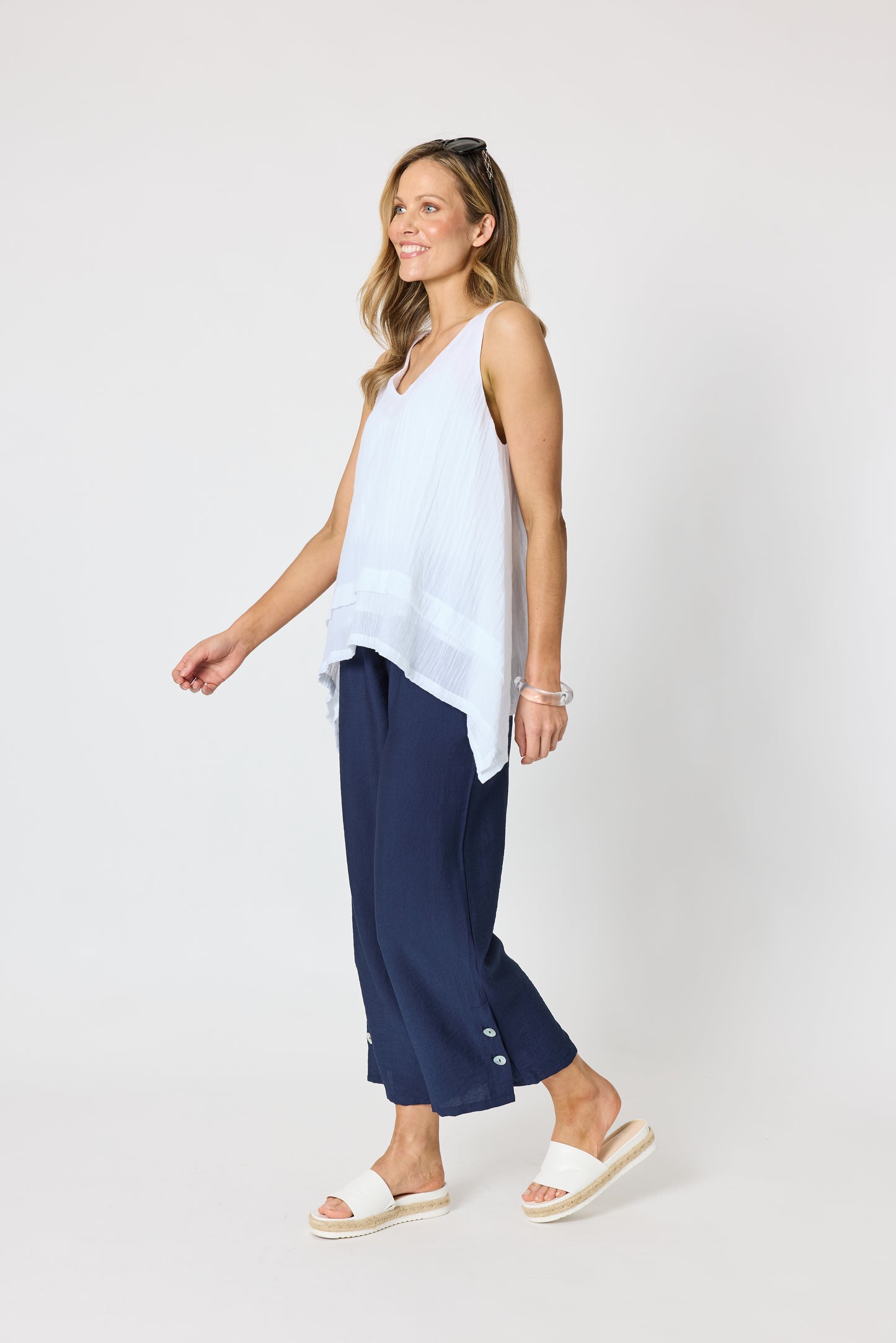Essential Layer Top - White