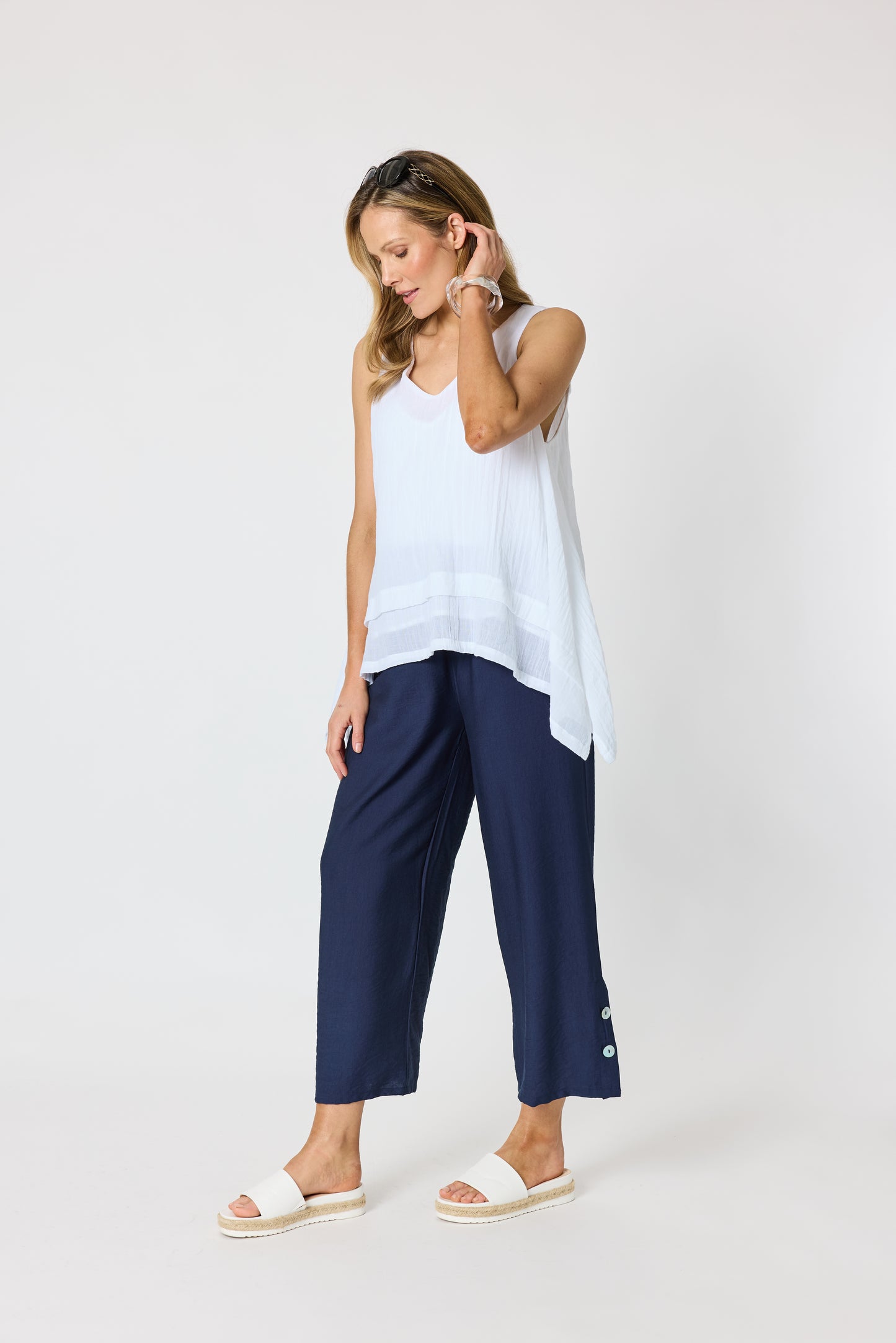 Essential Layer Top - White