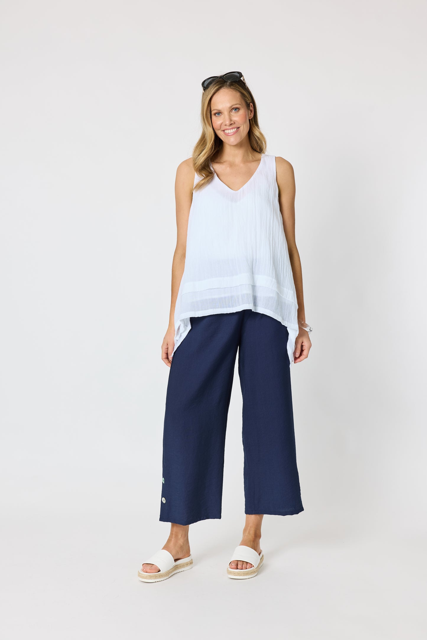 Essential Layer Top - White