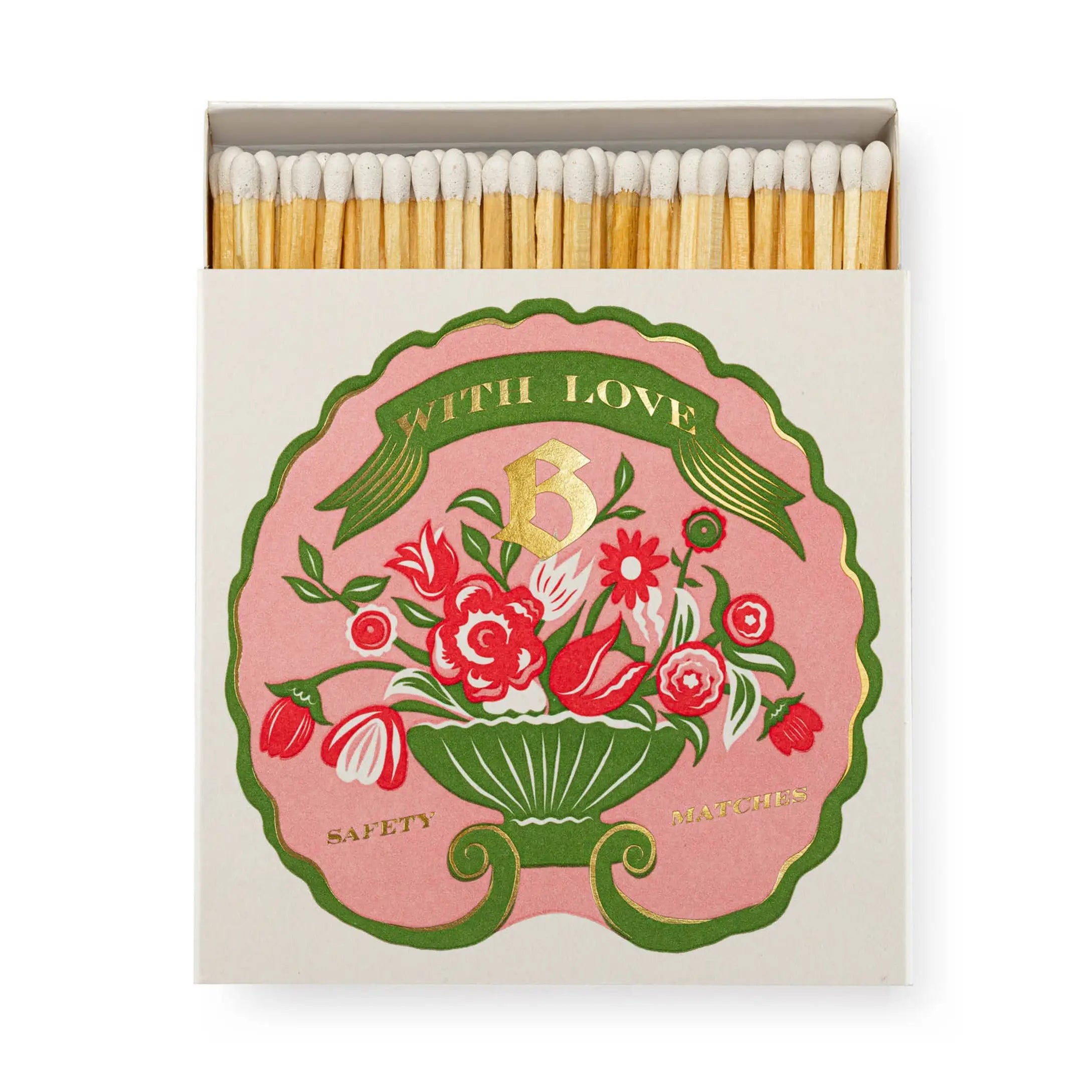 Safety Matches - With Love – Two Birds Blue