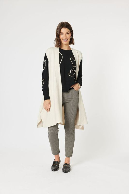 Casa Knit Vest - Natural