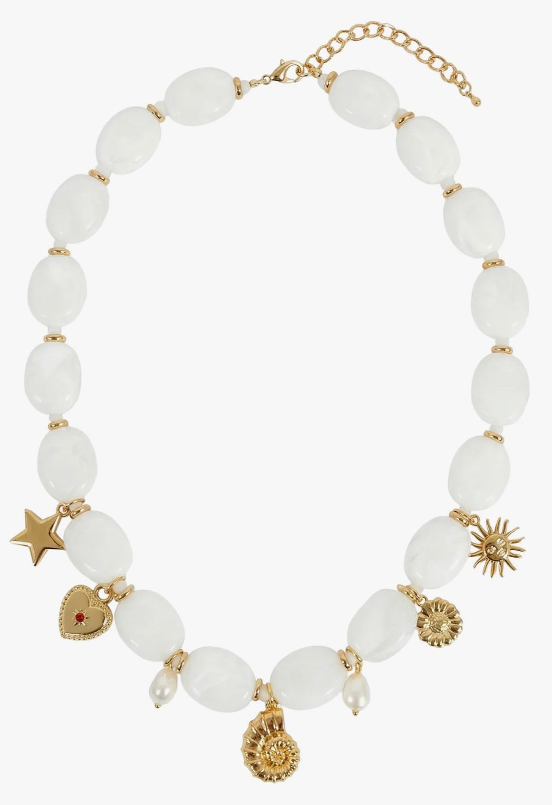Positano Necklace - White