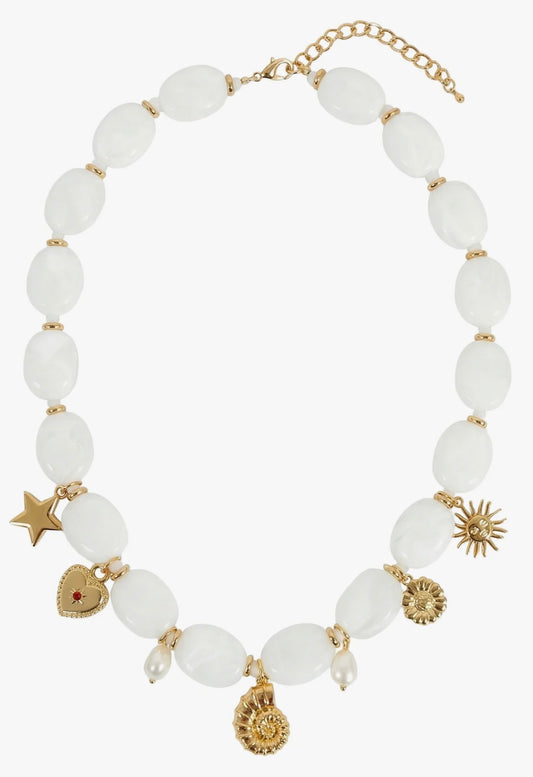 Positano Necklace - White