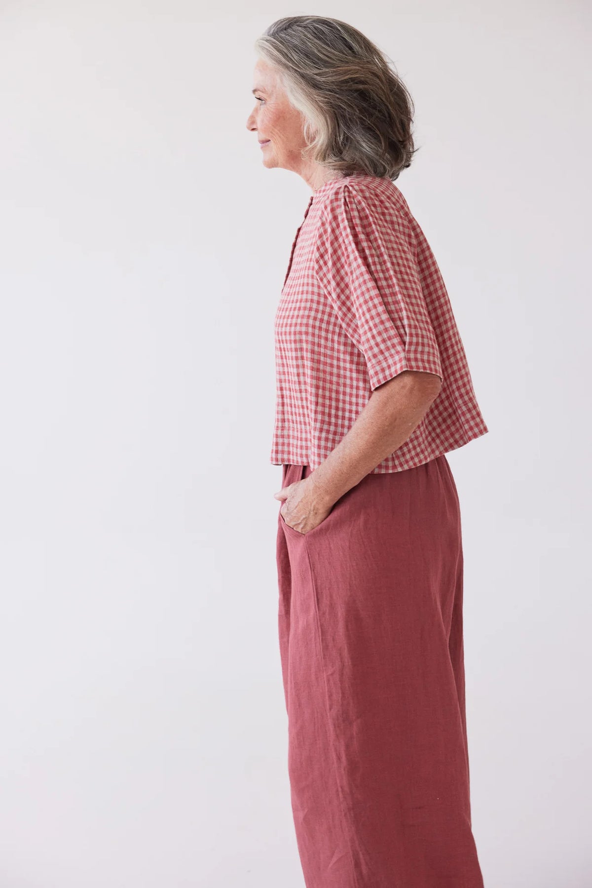 Eva’s Sunday - Loretta Reversible Top / Sienna Gingham