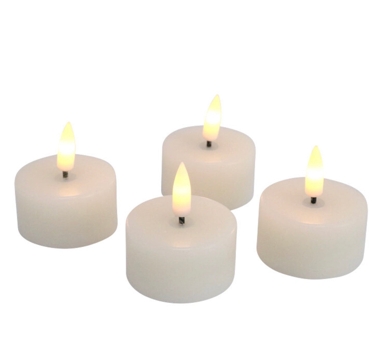 (4) Flameless Tea Lights