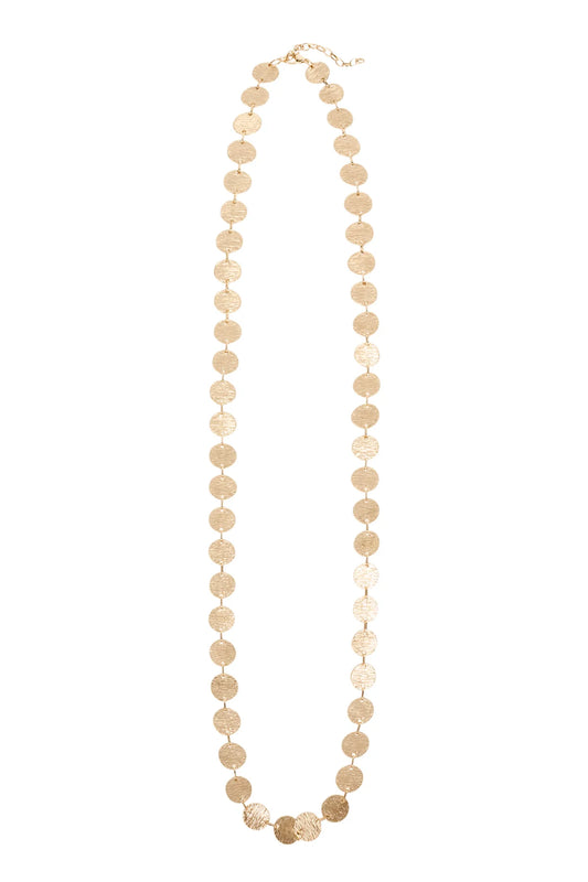 Tala Token Necklace- Gold
